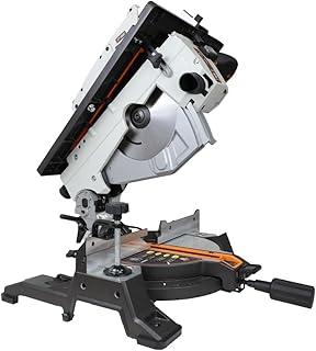 KHAITAN KITTCMS10 10 Inch Corded Electric Heavy Duty Table Top Compound Mitre Saw (Blade Included & Laser Light) | 1800W, 4800RPM | 305 * 2.8Mm*48T, 0° - 45°, -45°/45°