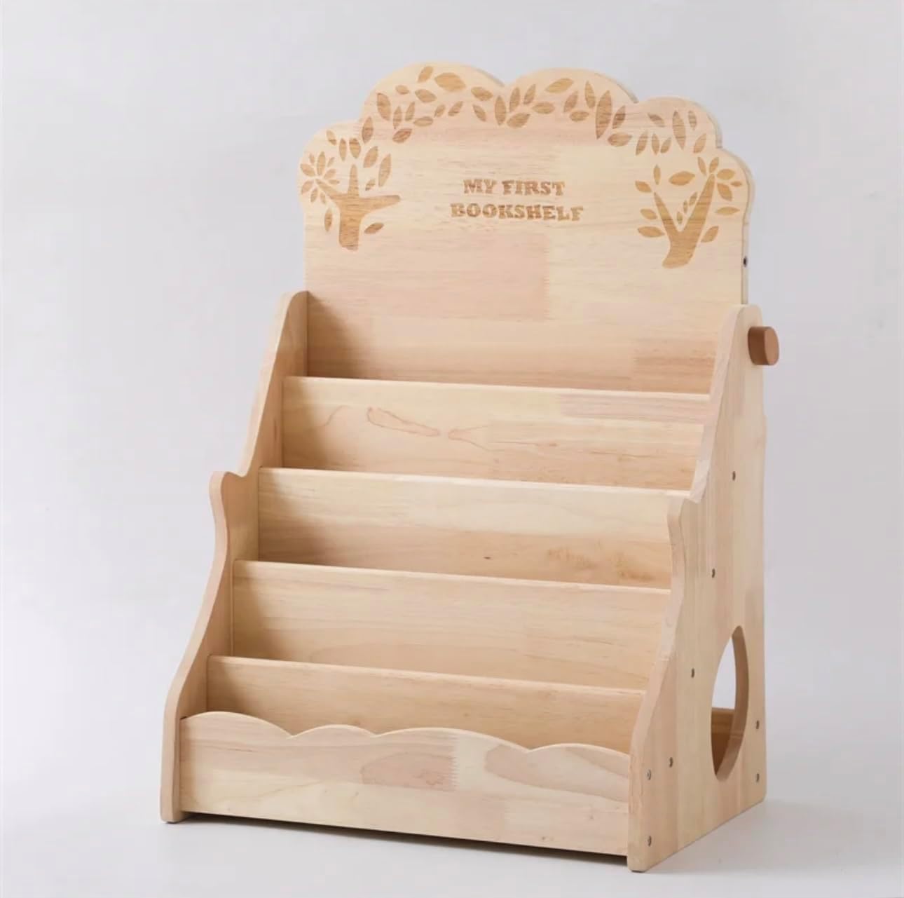 Wooden Montessori Bookcase for Kids Furniture