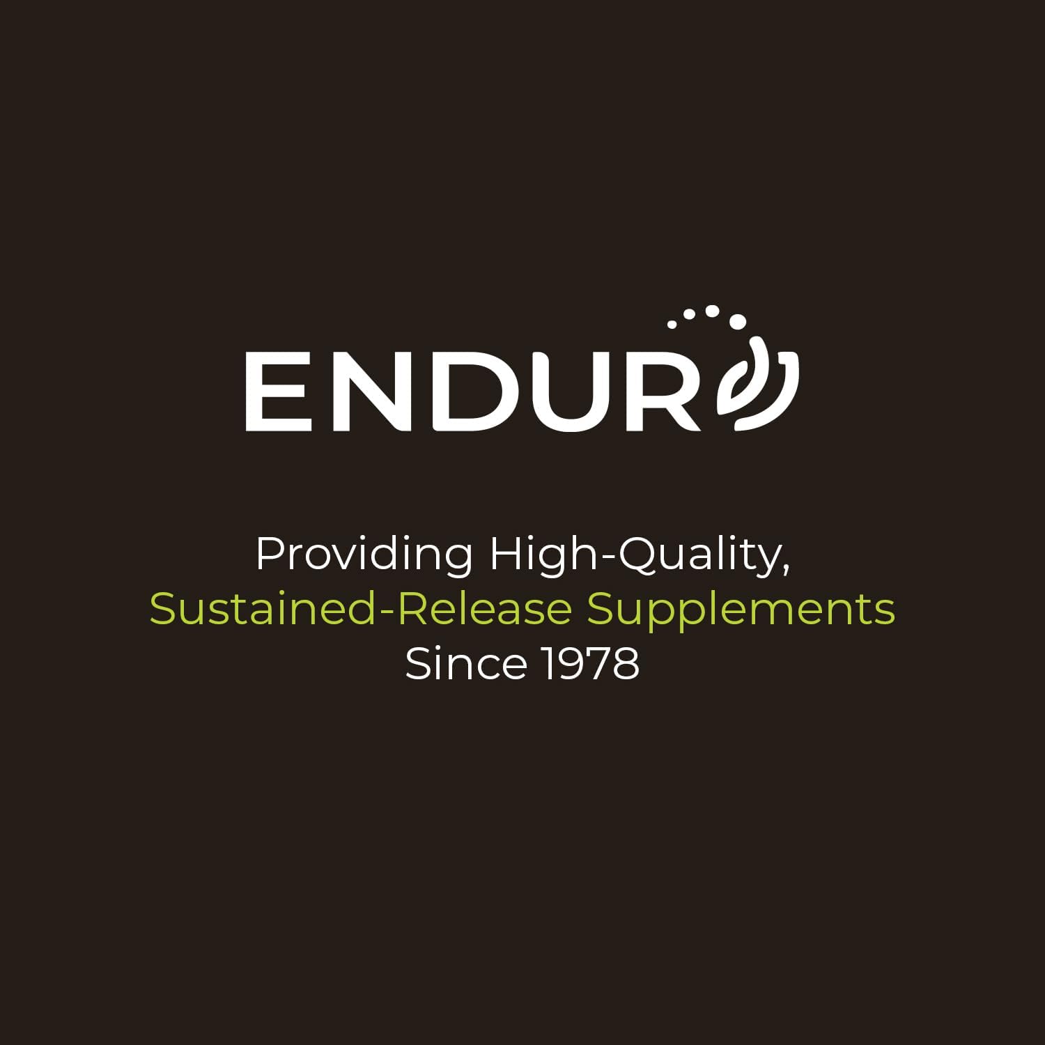 Endurance Products ENDUR - L-Arginine - 350 mg - Blood Flow & Heart Function Support - High-Potency - Supports Nitric Oxide Production for Overall Blood Flow & Vascular Health - 180 Tablets