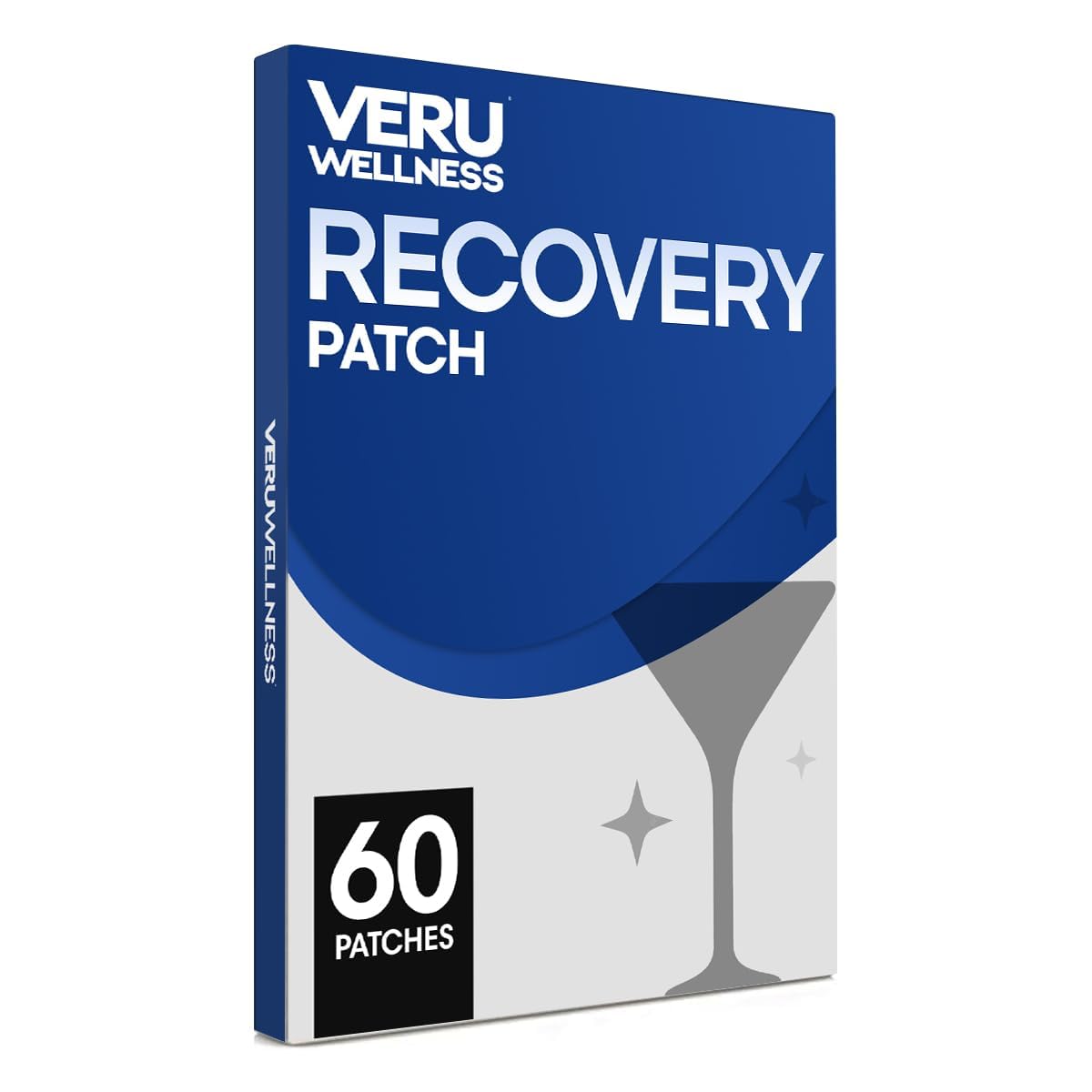 Veru Party Recovery Patch - Natural Defense Before Party or After - 60 Count - Waterproof and Easy to Use