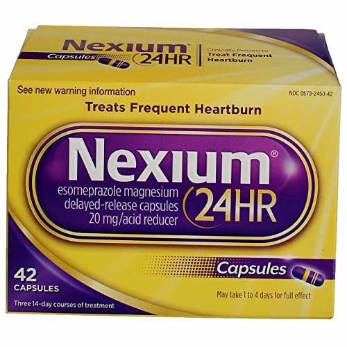 Nexium 24Hr Capsules 42 Ea (Pack Of 3) #TOP3