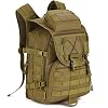 Huntvp® 40L Military Backpack Tactical Hiking Backpack Waterproof Trekking Backpack MOLLE Tactical Sports Backpack Daypack Battle Backpack 14 Inch Laptop Bag for Outdoor Hiking
