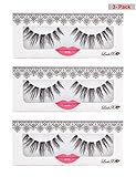 LashXO Lashes - Angel Amour 6 packs_ Premium Quality False Eyelashes Darkbrown Human Hair- Premium High Quality lashes compared to popular name brands