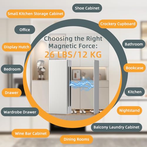 Tür Magnet Selbstklebend 12kg Magnetschnäpper Stark Jiayi 2 Stück Magnete für Schranktüren Türmagnete für Möbel Stark Magnetverschluss Schrank Magnete Schrankmagnete Schubladen Magnet Türschließer