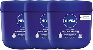 NIVEA Crema corporal nutritiva rica con aceit...