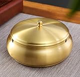 cendrier en cuivre ancien Largement utilisé: c'est un excellent cadeau qui peut bien décorer votre bureau. En raison de sa polyvalence, il peut être utilisé à l'intérieur ou à l'extérieur. Convient aux familles, aux bars, aux jardins, aux cafés, aux hôtels, aux restaurants, etc.