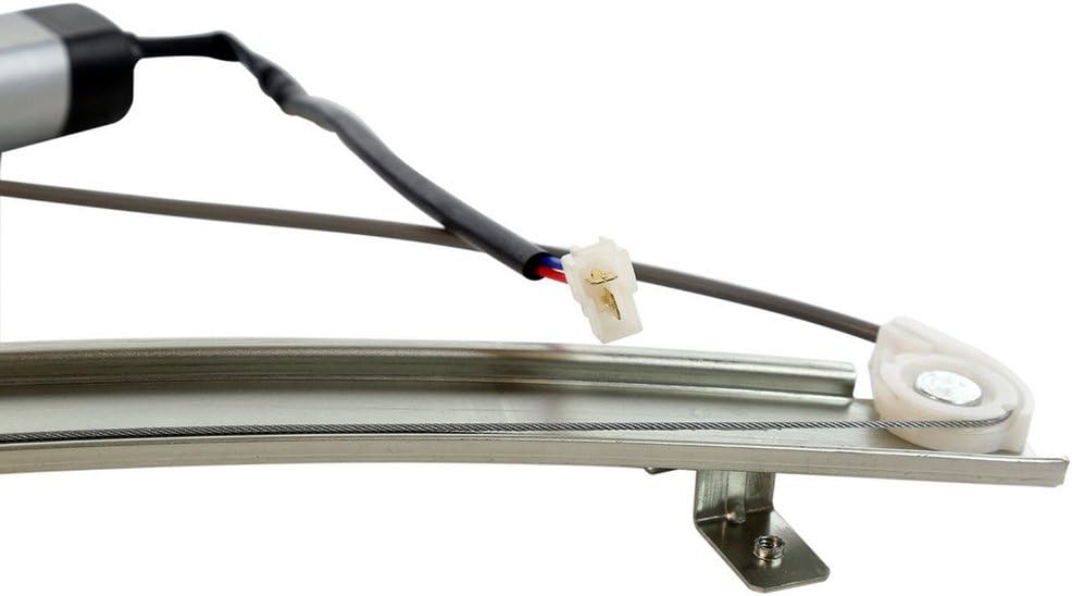 TRIBLE SIX 741-974 Front Left Driver Side Power Window Lift Regulator with Motor Assembly Replacement for 1999-2005 Chevrolet Tracker Suzuki Grand Vitara/Vitara/XL-7