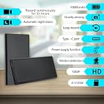 Mini 1080P HD Camera, Nanny/Pet/Child Camera Power Bank, with motion detection, automatic night vision, loop record, and gravity sensing functions. Suitable for office and home security monitoring cam