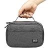sisma Travel Cords Organizer Universal Small Electronic Accessories Carrying Bag Special Edition + QUENZROC USB Flash Drive Case Black