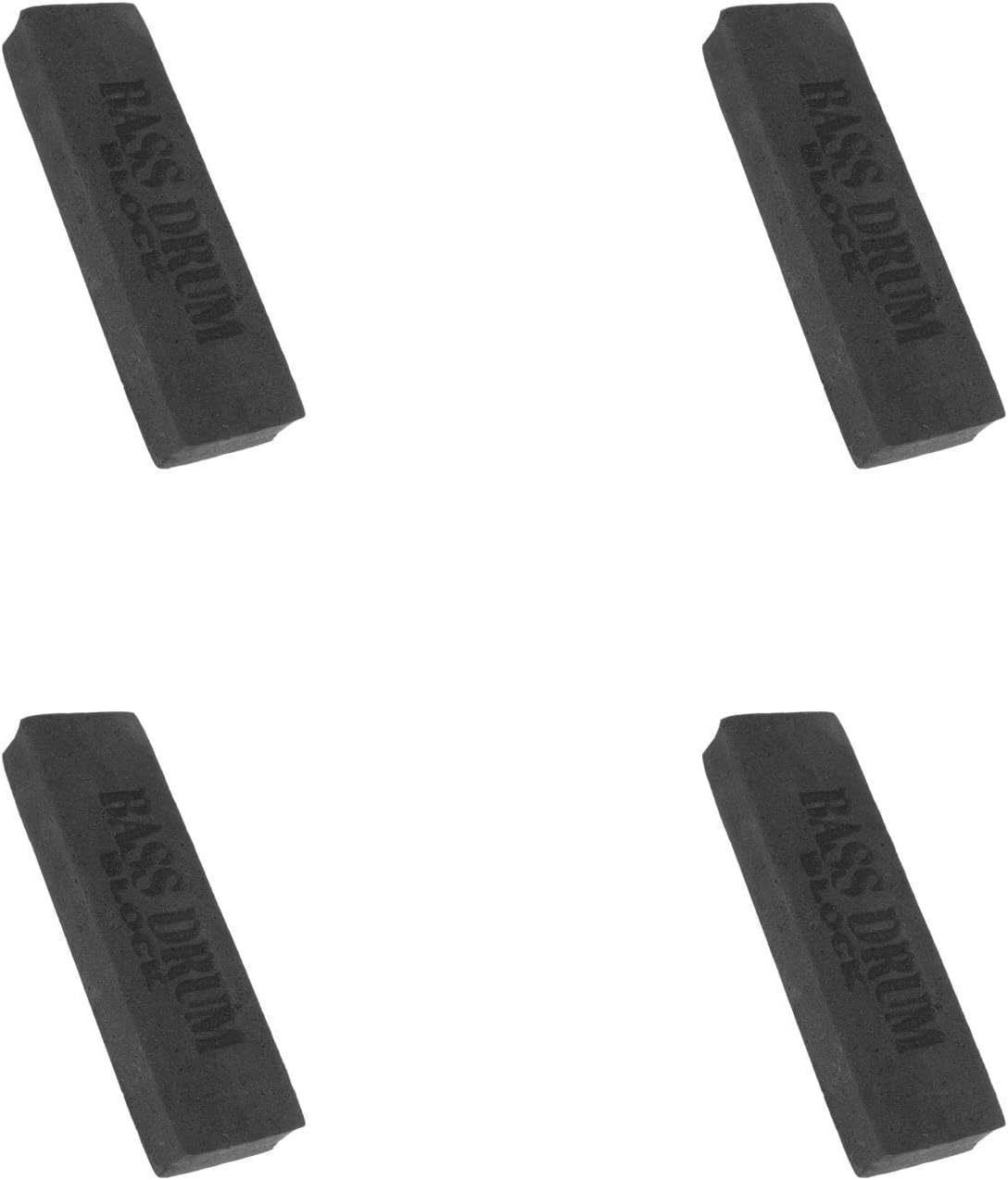 FAVOMOTO 4pcs Anti-slip Bass Drum Block Durable Percussion Instrument Accessory for Drum High Reliability Easy Installation for Enhanced Performance