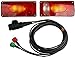 Produktbild WAMO Radex 5500 Anhänger Rückleuchten komplett verkabelt - inkl. Leuchtmittel