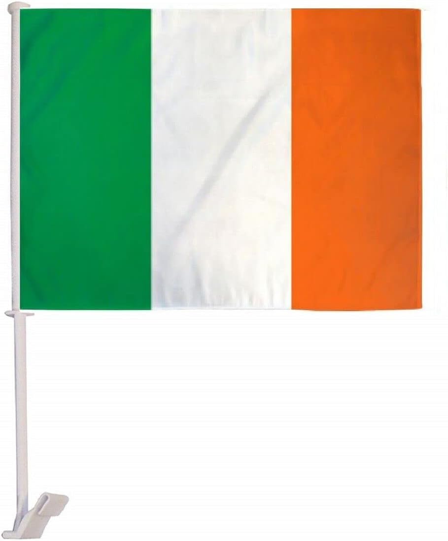 12x18 Wholesale Lot of 12 (Dozen) Ireland Irish Country Car Vehicle 12"x18" Flag