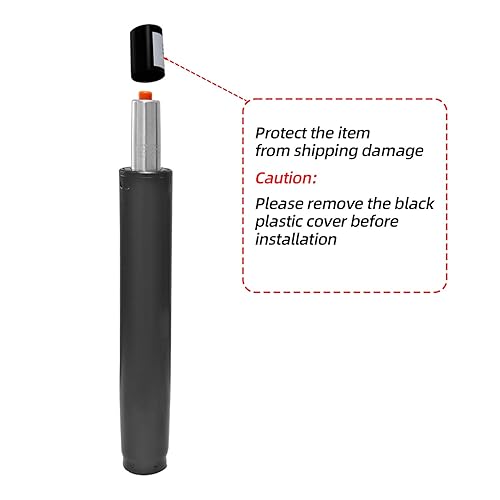 Vista 16 de Tubo de cilindro de elevación de gas ajustable de 14 a 22 pulgadas de largo para sillas de oficina, piezas de repuesto, cilindro neumático