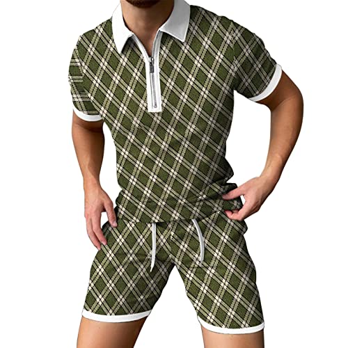 Laosu Polo para hombre de manga corta Tops moda primavera verano barato confort tops cuello cremallera Streetwear gran tamaño impreso casual chic vintage casual golf hermoso deporte camiseta camiseta,