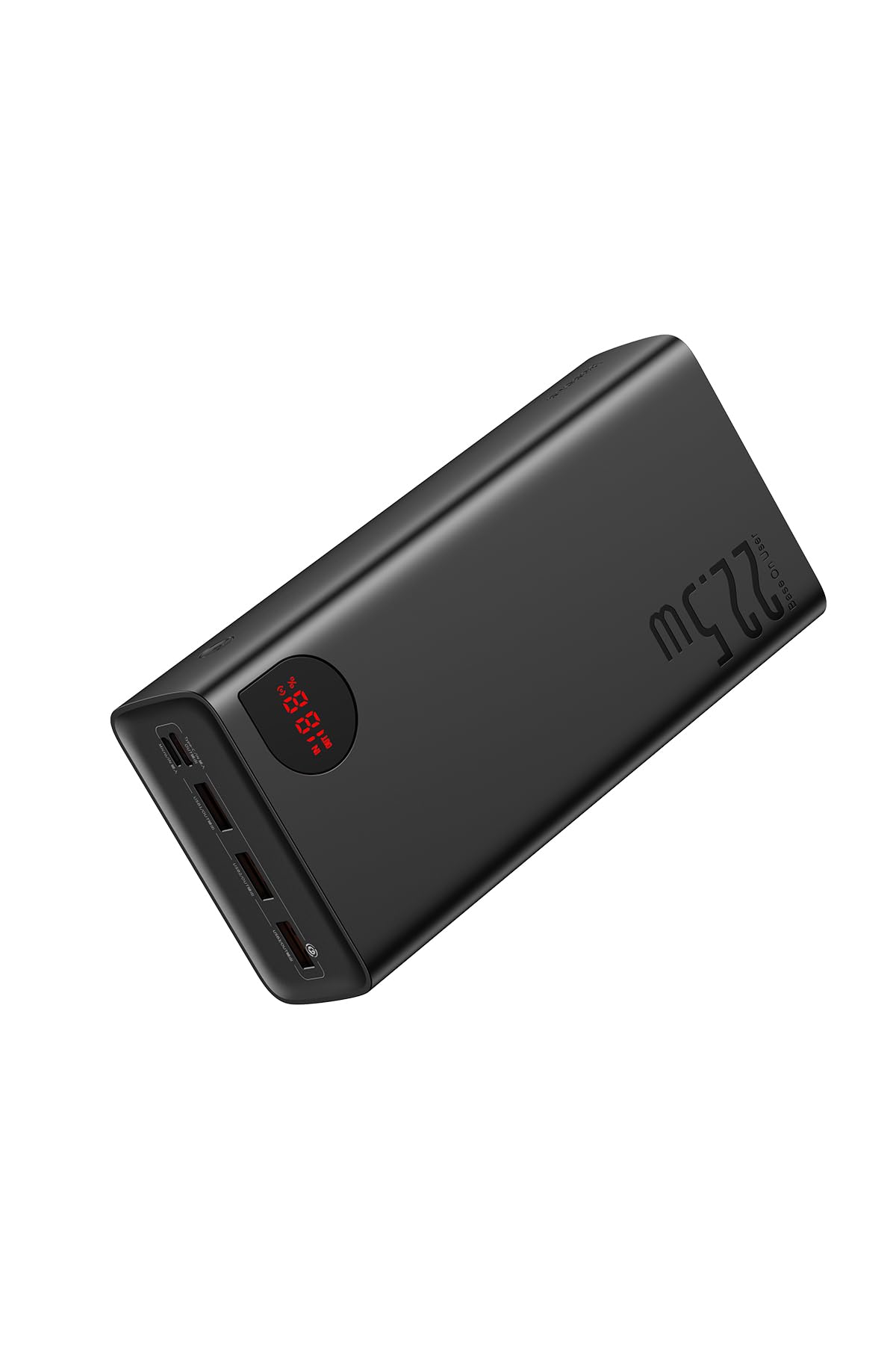 Baseus Adaman Power Bank do szybkiego ładowania, 40000 mAh, 22,5 W, czarny