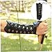 BIUDECO Archery Forearm Wrist Protector Arm Guard for Outdoor Practice Fit for All Arm Pu Leather Design for Archery Enthusiasts