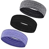 【Diadema Deportiva Elástica】La circunferencia de la banda para el cabello es de aproximadamente 45 cm (sin estirar), el ancho es de 5 cm. El rango estirable unilateral es de 22,5 a 40 cm. Se adapta fácilmente a la mayoría de las circunferencias de la cabeza.