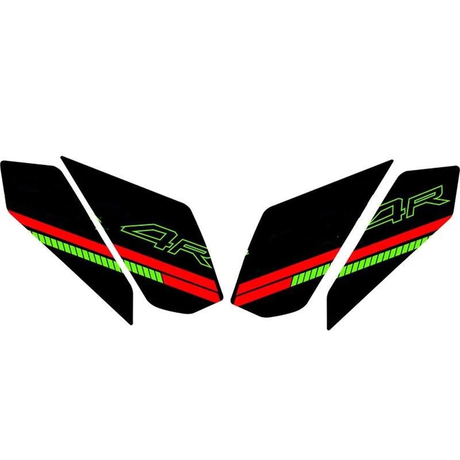 Slimes Color20 For Kawasaki For Zx4r For Zx4rr Motorcycle Body Fairing Sticker Tank Pads Gas Grip Traction Protector(Color20)