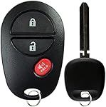 KeylessOption Keyless Entry Remote Fob Uncut Blank Car Key for GQ43VT20T