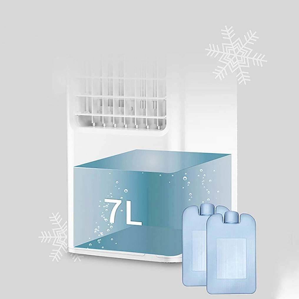 Air Cooler for Home Office Evaporative Coolers Portable Air Conditioner Fan Evaporative Cooler 3 Fan Speed Conditioner Super Quiet Humidifier Misting Fan for Home Office Bedroom