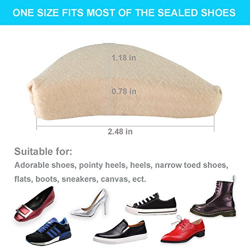 Relleno para zapato y plantillas para hombres y mujeres, piel, 2 pares miniatura 4