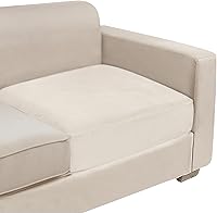 Vista 41 de NAISI Funda para Sofá Seccional de 1 Pieza de Terciopelo Separada para Chaise Lounge Funda Suave Elástica Fundas para Sofá Seccional Marrón