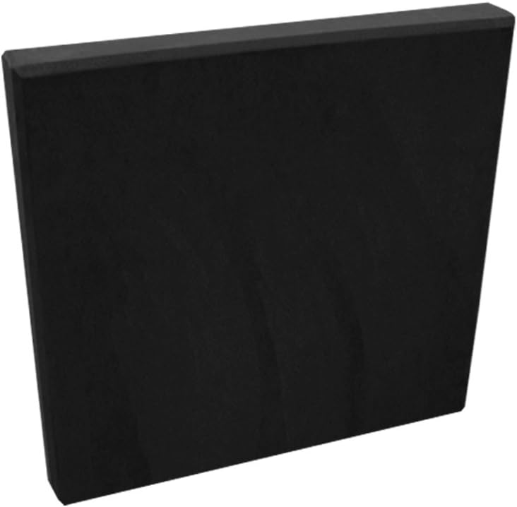 Sound Absorbing Acoustic Panel SUEDE 2' x 2' x 2" BLACK