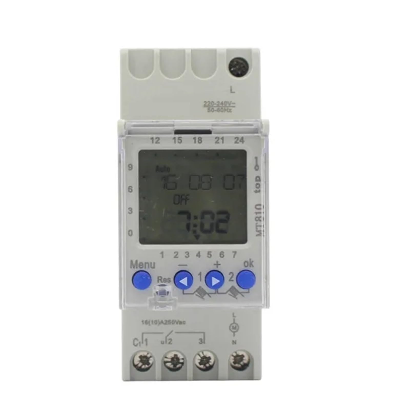 Programmatore di commutazione Timer 240V 50/60Hz con Timer