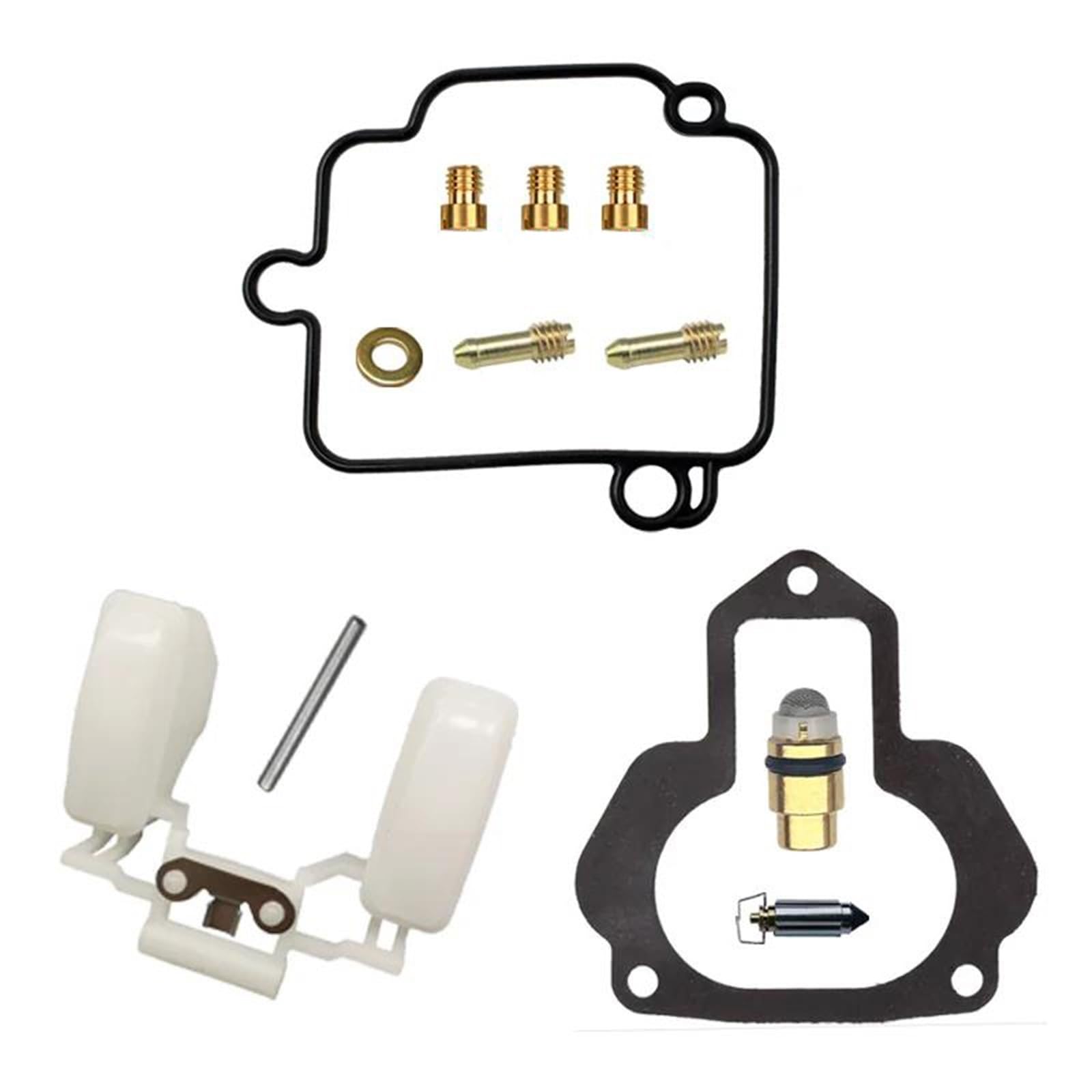 Kit de réparation de carburateur YFM350X Yamaha Warrior 1988 1995 2000 pièce de réfection cuve