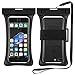 RANVOO [Floating] Waterproof Phone Pouch, Dry Bag Case for iPhone XS Max XR X 8 Plus 7 Plus 6 6s Plus, Samsung Galaxy S9 Plus S8 Edge Note 8 7, LG G5 G6, up to 6.8"- Black