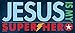 Pink Petunia Art Jesus is My Superhero by Stephanie Marrott; 8"x18" Unframed Print