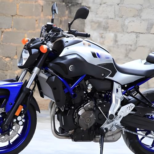 Motorrad Tank Pad Rutschfeste Kraftstofftankseite Knieschutzaufkleber Für MT-07 FZ-07 MT07 FZ07 MTFZ 07 2014 2015 2016 2017