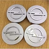  4 Pièces pour Opel Meriva 2010-2017 Auto Cache-moyeux Enjoliveurs Centre Capuchons Jante Chapeaux Pneus Protecteur Couvercle Garniture Casquettes