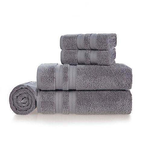 Karsten Jogo de Banho Gigante Karsten 5 peças Unika Cinza