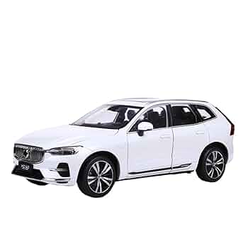 ボルボ XC60 ホワイト 1/18 スケール 1/18 Scale VOLVO XC60 2018 White Diecast Car Model