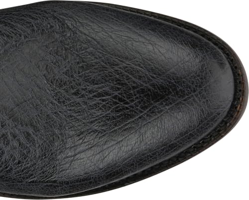 Justin Stinson 10" Smooth Ostrich Roper Men's Western Boots, Premium Exotic Leather, Durable Construction, Stylish Design4