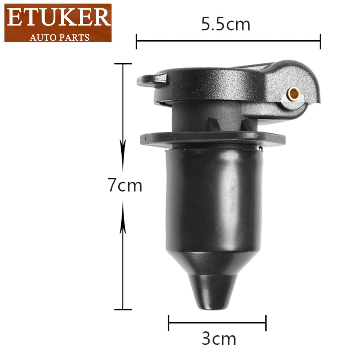 ETUKER - Set Spina E Presa 3 Poli Per Trattori E Rimorchi 12V/24V - Foto 3