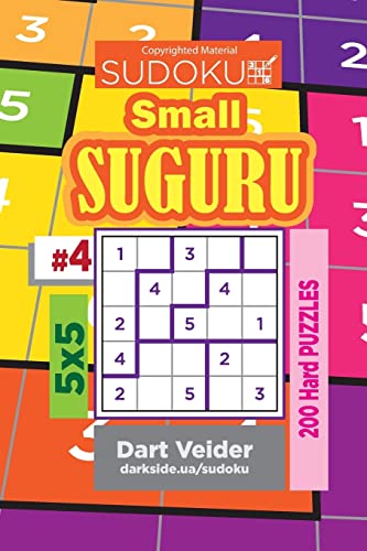 Sudoku Small Suguru - 200 Hard Puzzles 5x5 (Volume 4)