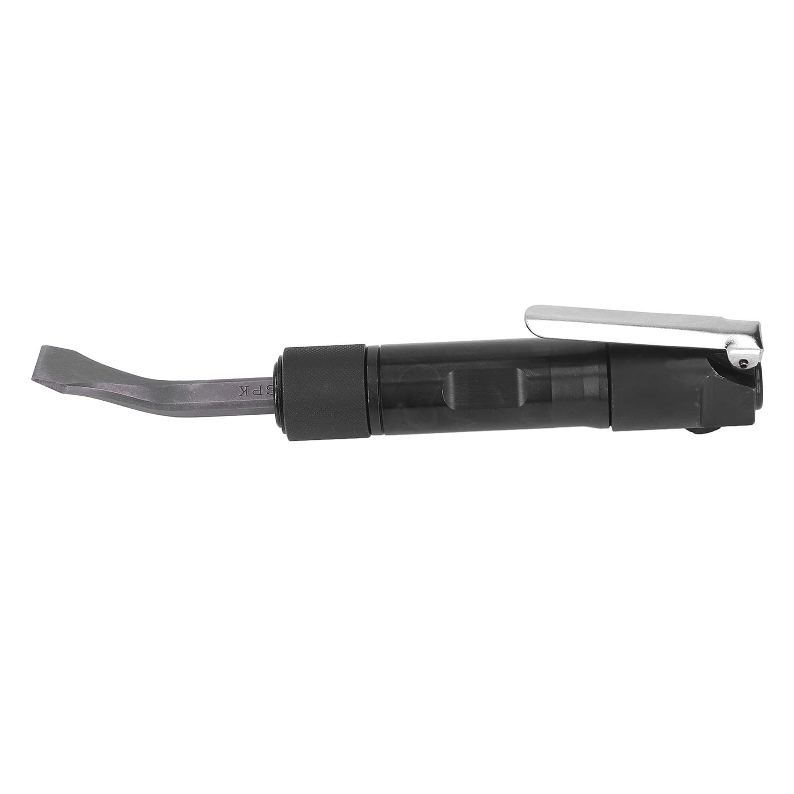 Cincel neumático de tipo recto, kit de cincel neumático de 1/4 de pulgada con bloqueo automático en aleación de aluminio y mango ergonómico, para desbarbado de hormigón, ladrillo y (Estilo japonés)