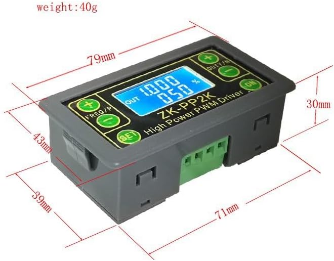 5pcs PP2K ZK-PP2K PWM dimming motor speed control solenoid valve pulse count frequency duty cycle delay