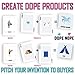 Wilder Games Dope or Nope - Family Friendly Party Game - Create Dope Products by Combining Everyday Items Into Hilarious Combinations , Blue