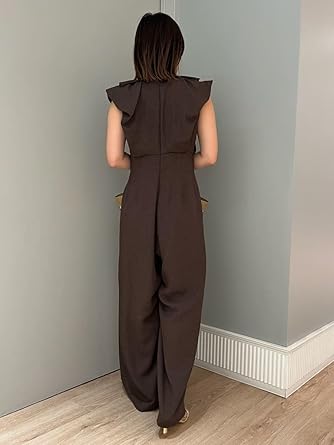 Amazon.co.jp: [セルフォード] ラッフルフリルロンパース