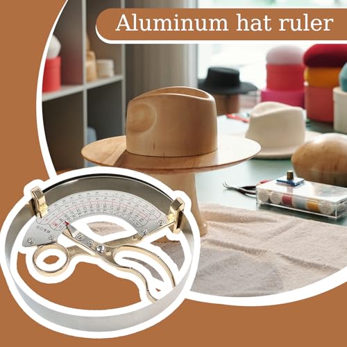 Hat Measuring Tool - Adjustable Cap Device, Flexible Helmet Size Gauge | Custom Ruler for Headwear Production, Knitting Accessory for Hat - Image 2