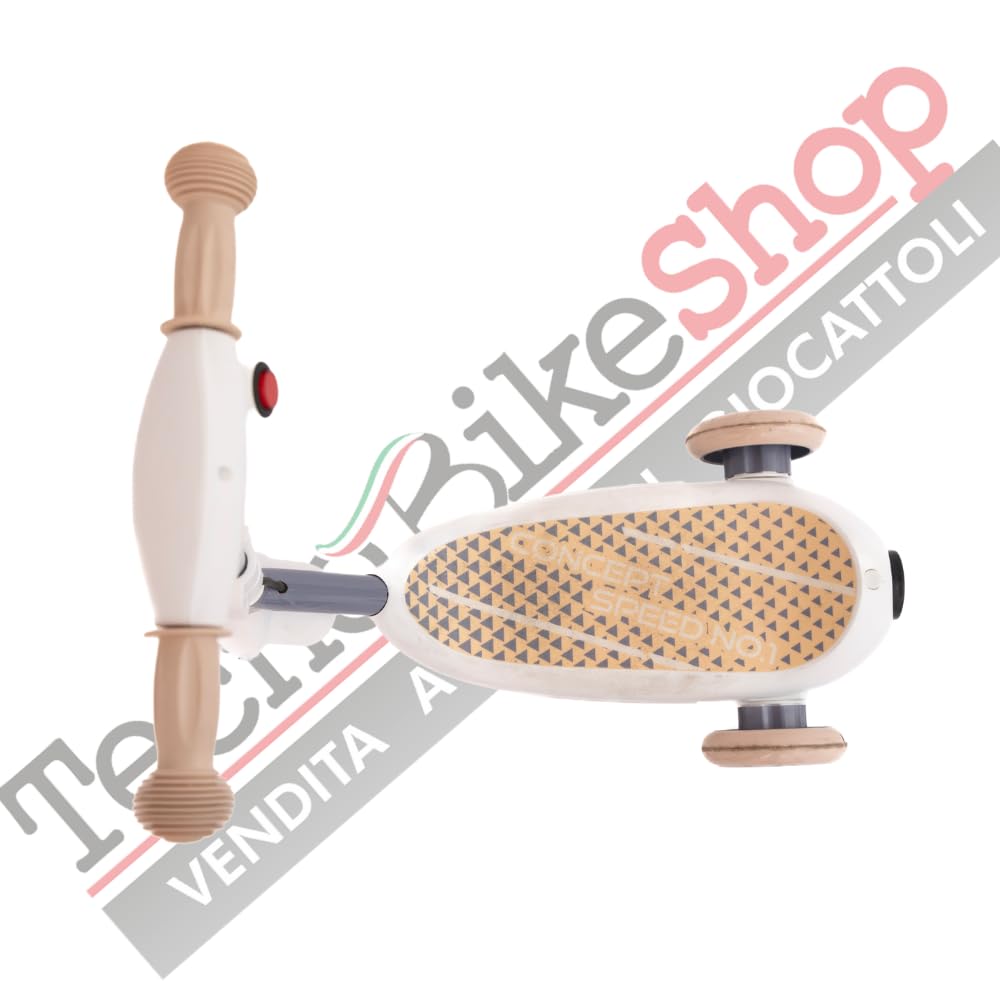 Trottinette électrique pour enfants Deluxe 3 roues + casque et kit de protection