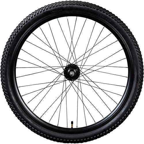 Zündapp Blue 5.0 Laufradsatz Komplettrad MTB Laufrad Set Rad Hinterrad mit Mantel, Schlauch, Speichen (hinten, 24 x 1,95 Zoll)