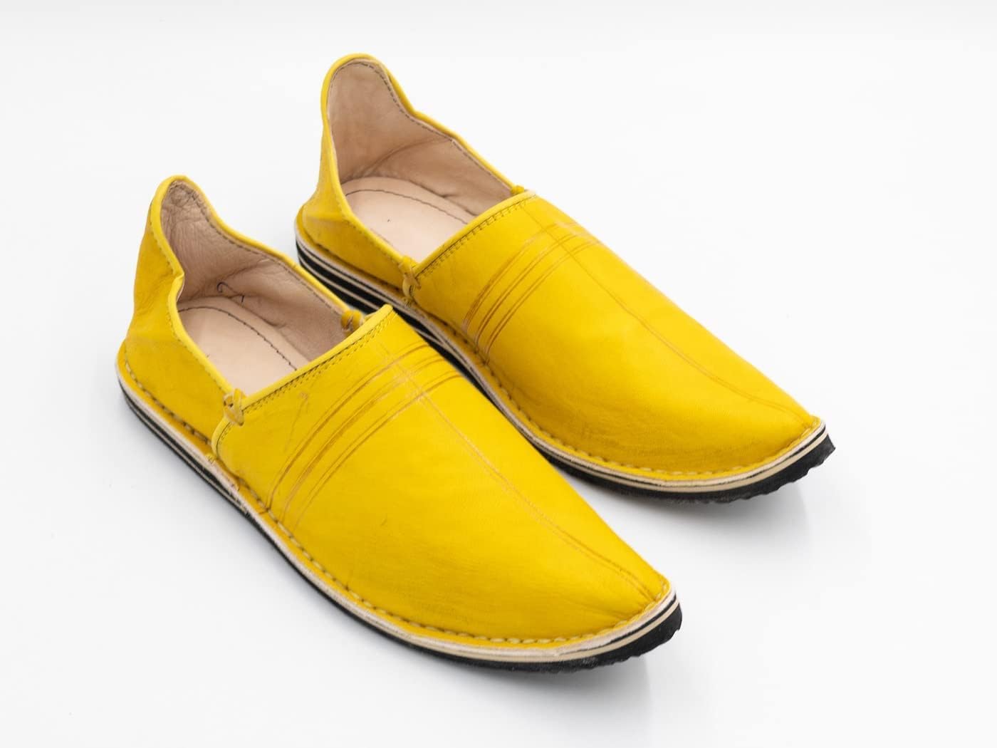 Moroccan babouche shoe, Leather slipper, Unisex Handmade Babouches slippers Dyed With Natural Color, babouche men, babouche women
