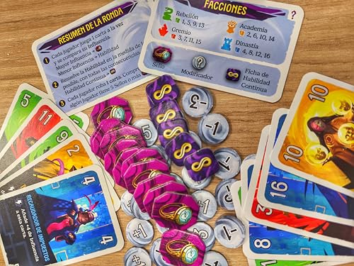 Miniatura 5 de Devir – Duelo por Cardia – Juego de Cartas Estratégico para 2 Jugadores | Fantasía, Duelos, Habilidades y Tácticas | A Partir de 9 Años, 15 Min por Partida (BGCARDSP)