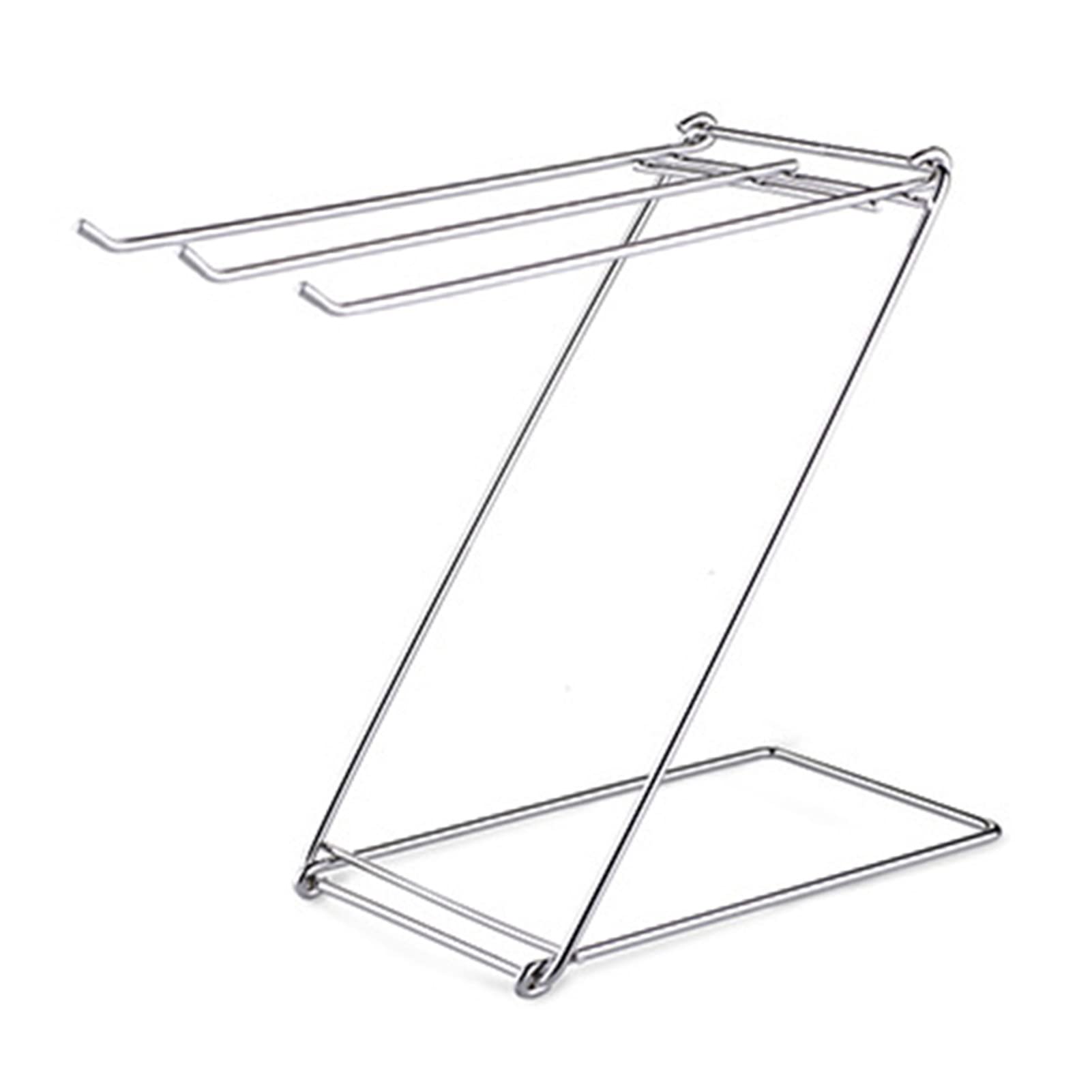 Standing Towel Rack,Foldable Stainless Steel Towel Holder,Towel Rack for Bathroom Accessories Organizer for Bath Storage & Hand Towels,Washcloths,Next to Tub or Shower