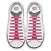 INMAKER No Tie Shoelaces for Kids and Adults, Elastic Shoelaces for Sneakers, Silicone Flat Tieless Running Shoe Laces