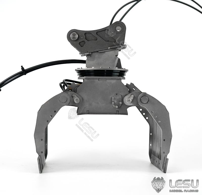 LESU Metal Gripper Grab Grapple for 1/14 RC Aoue Et35 Hydraulic RC Excavator B0006 Model